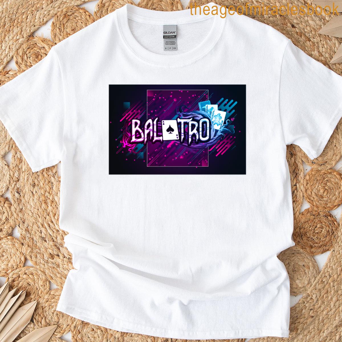 Balatro Modern Graphic Design T-shirt