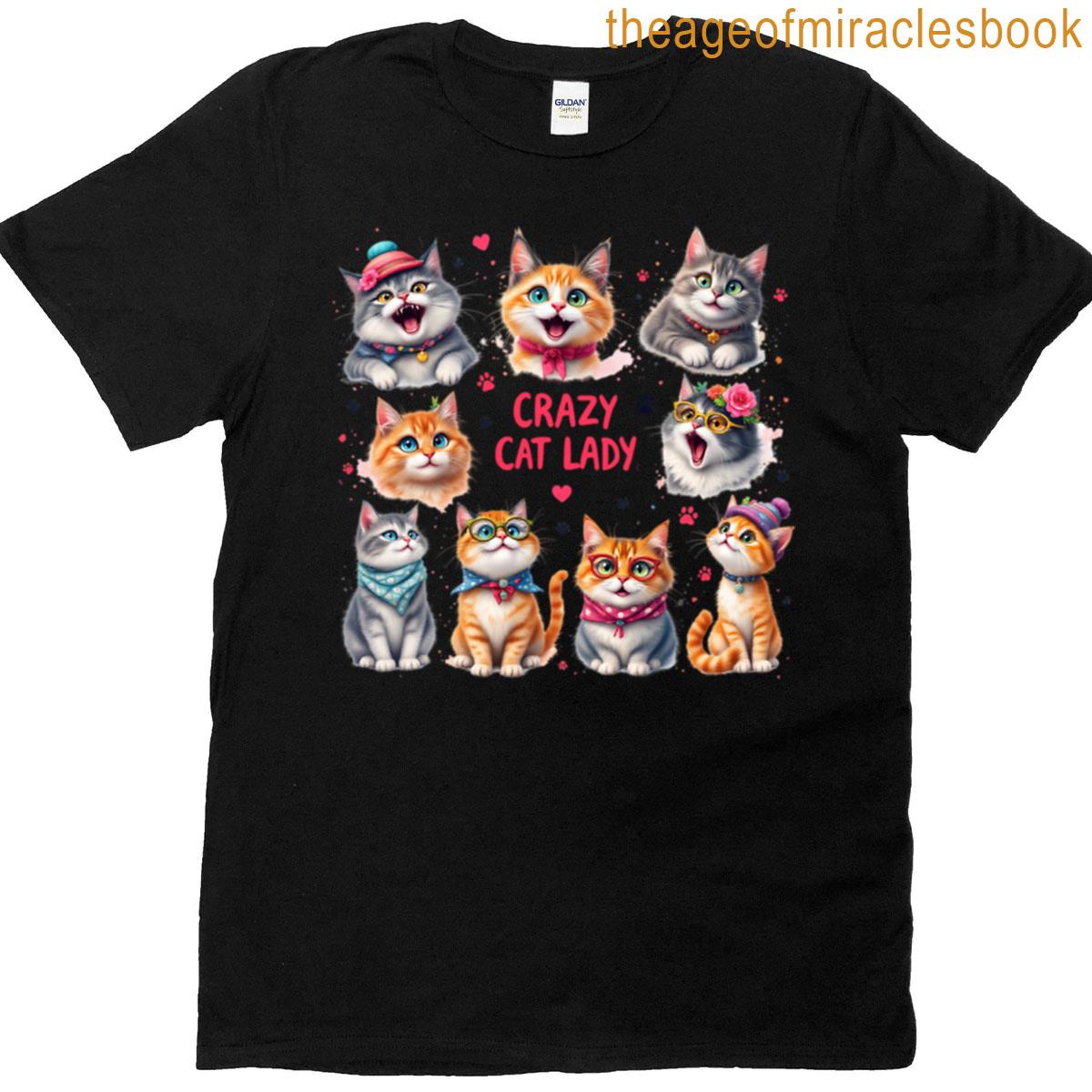 Crazy Cat Lady T-shirt