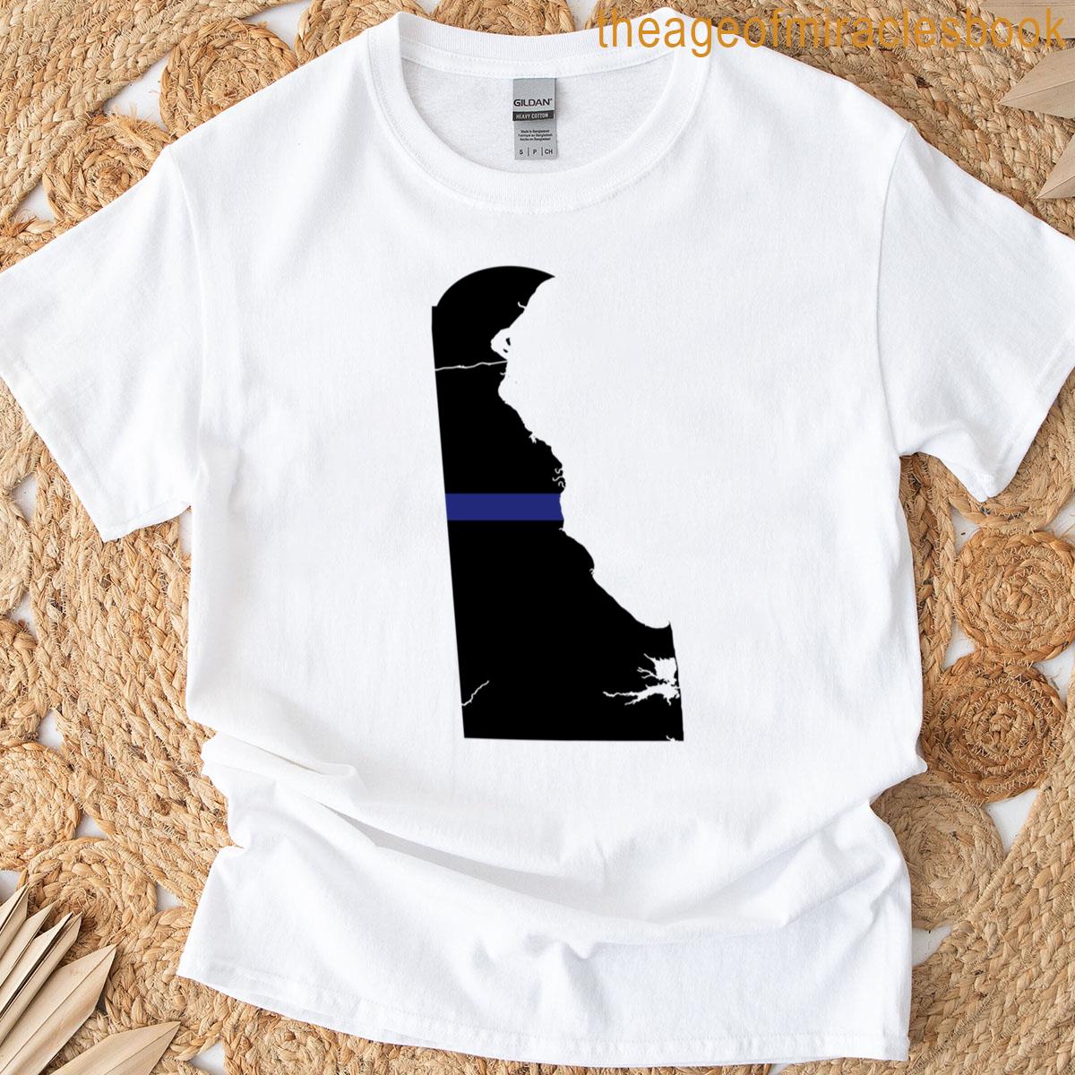 Delaware Thin Blue Line T-shirt