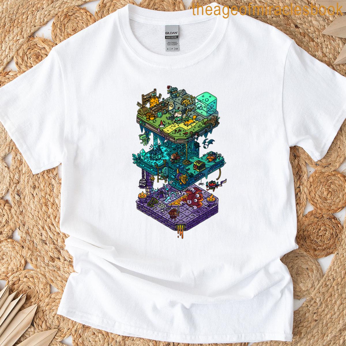 Dungeons And Isometric Dragons T-shirt
