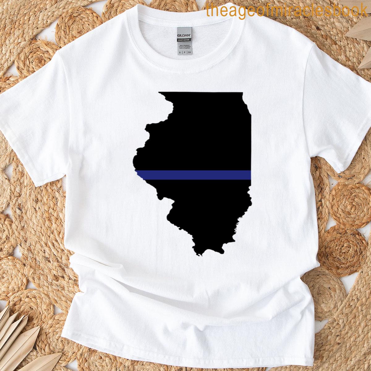 Illinois Thin Blue Line T-shirt