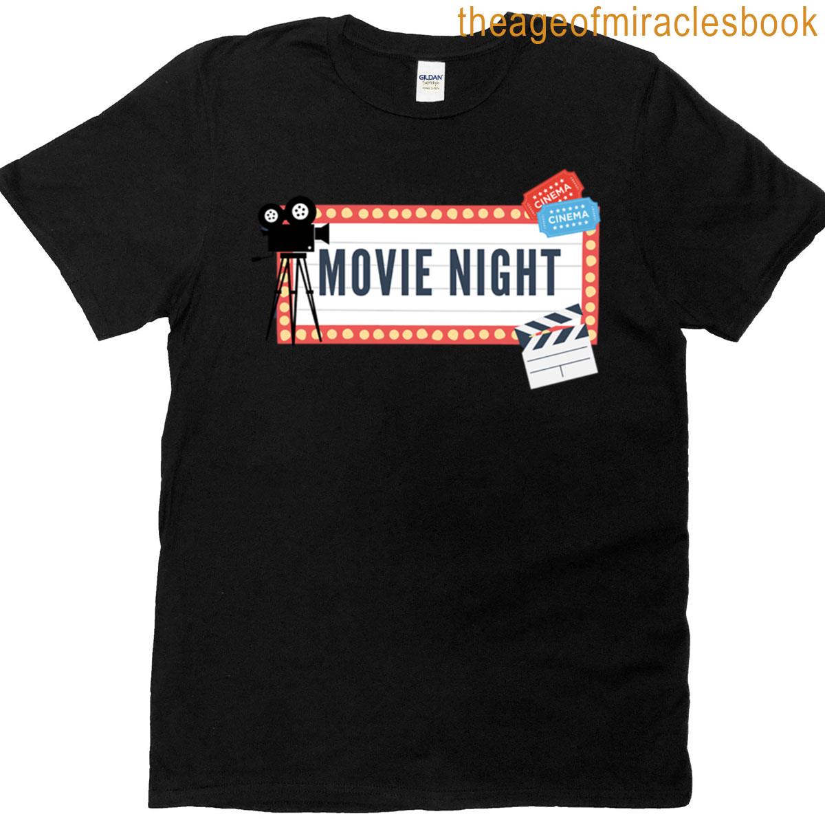 Movie Night Design T-shirt