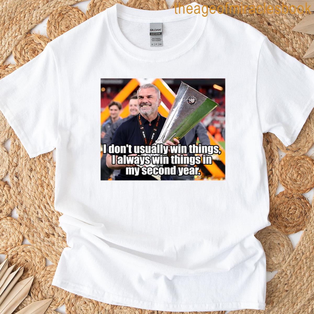Tottenham Hotspur Ange Postecoglou T-shirt