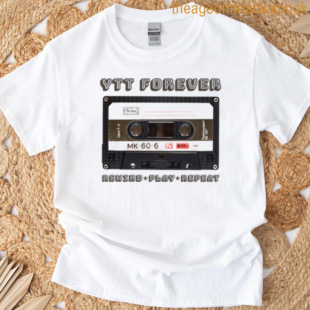 Ytt Forever Rewind Play Repeat Oversized T-shirt