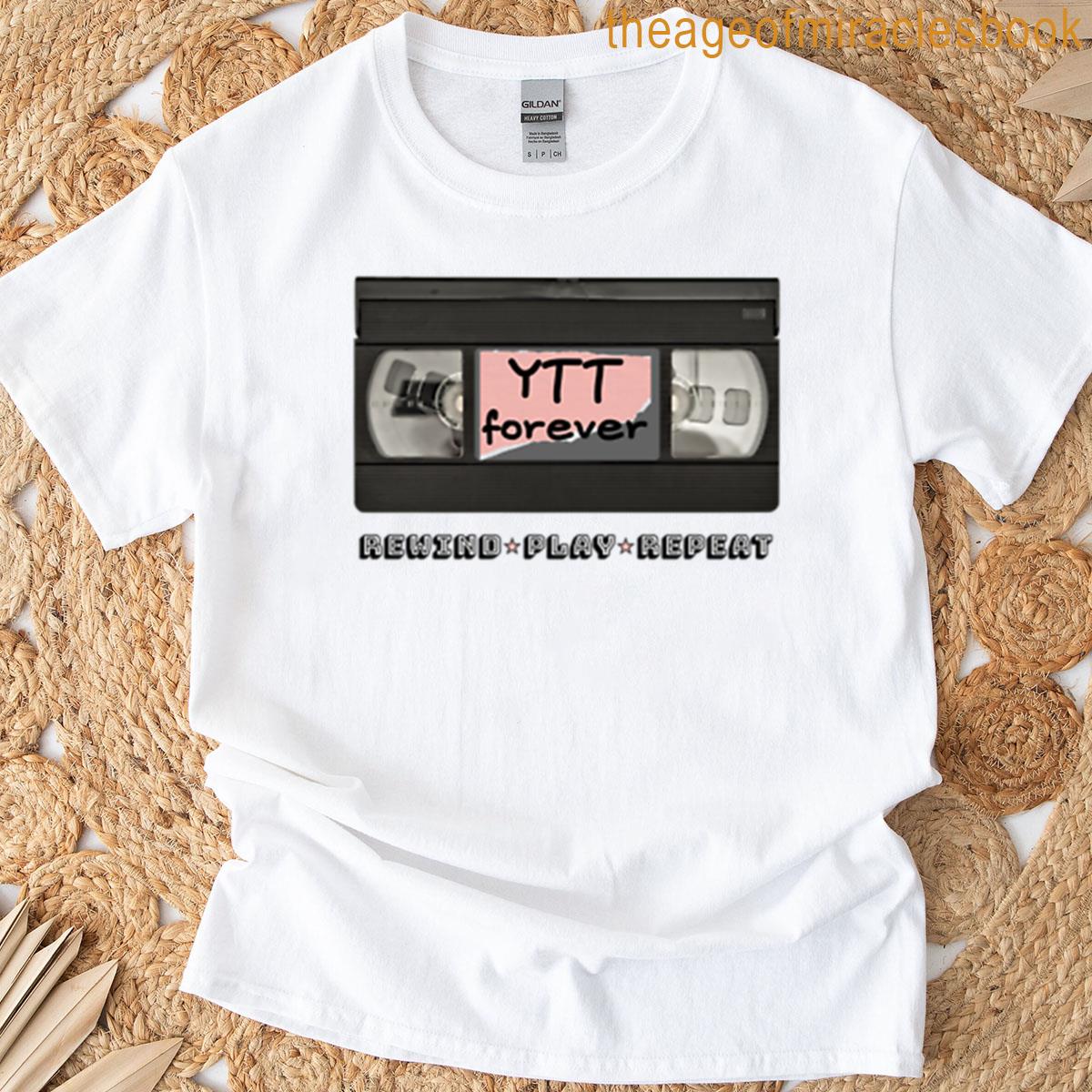 Ytt Forever Rewindplayrepeat Vhs T-shirt