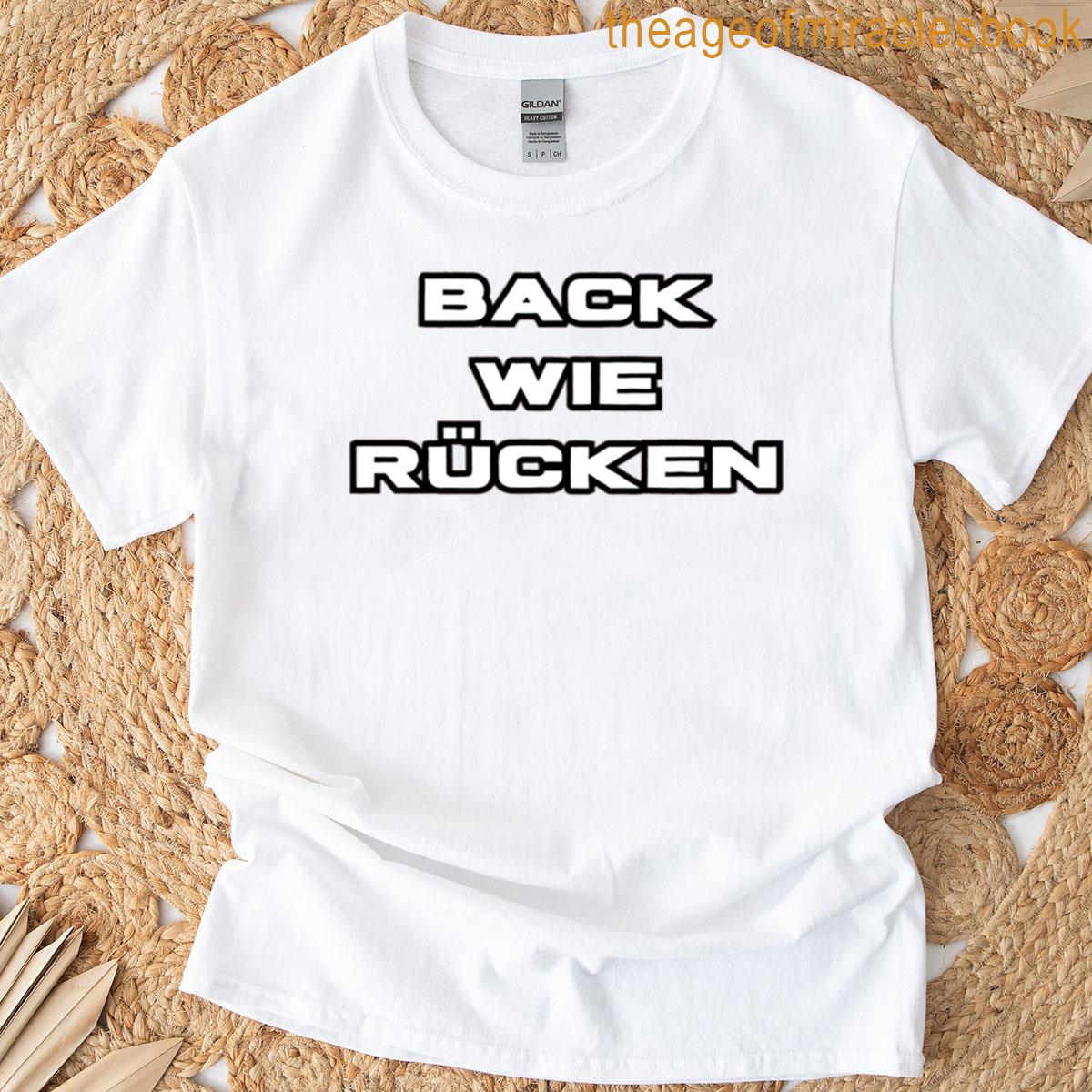 Back Like Back T-shirt
