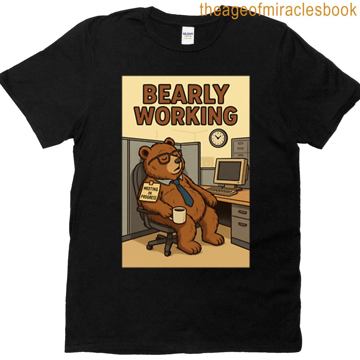 Bearly Working Oversized T-shirt