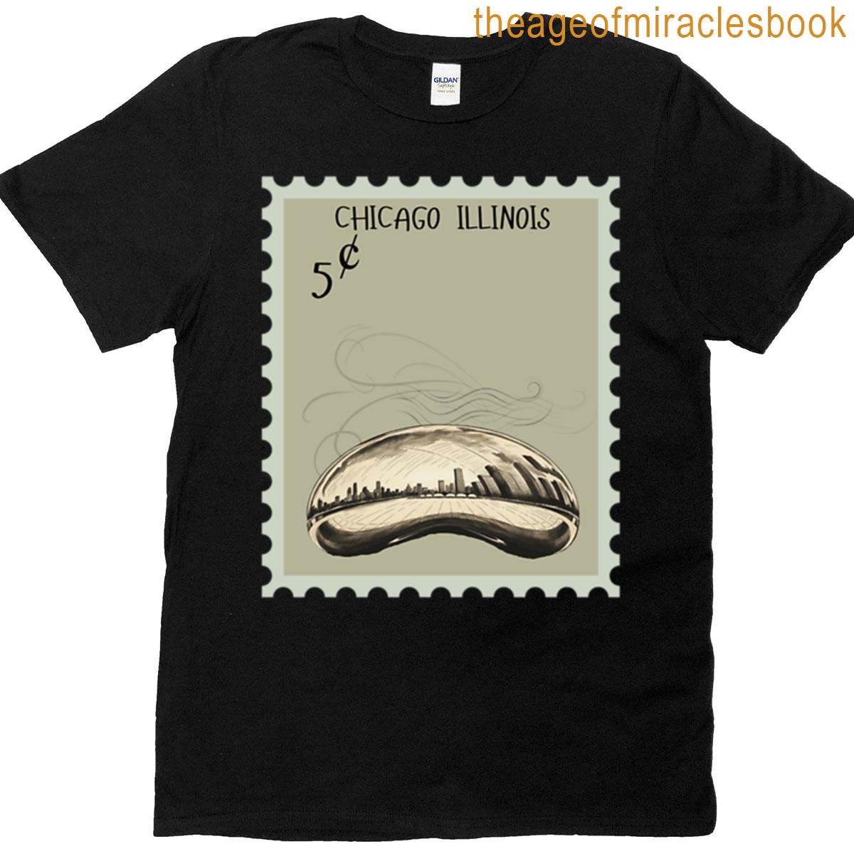 Chicago Vintage Stamp T-shirt