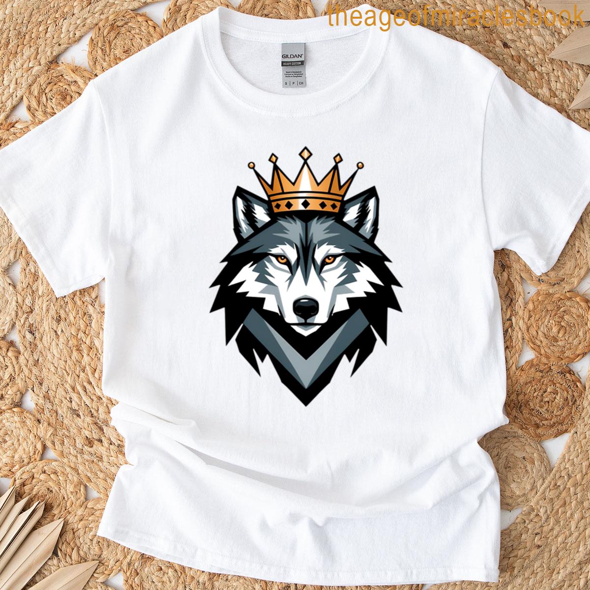 King Gray Wolf T-shirt