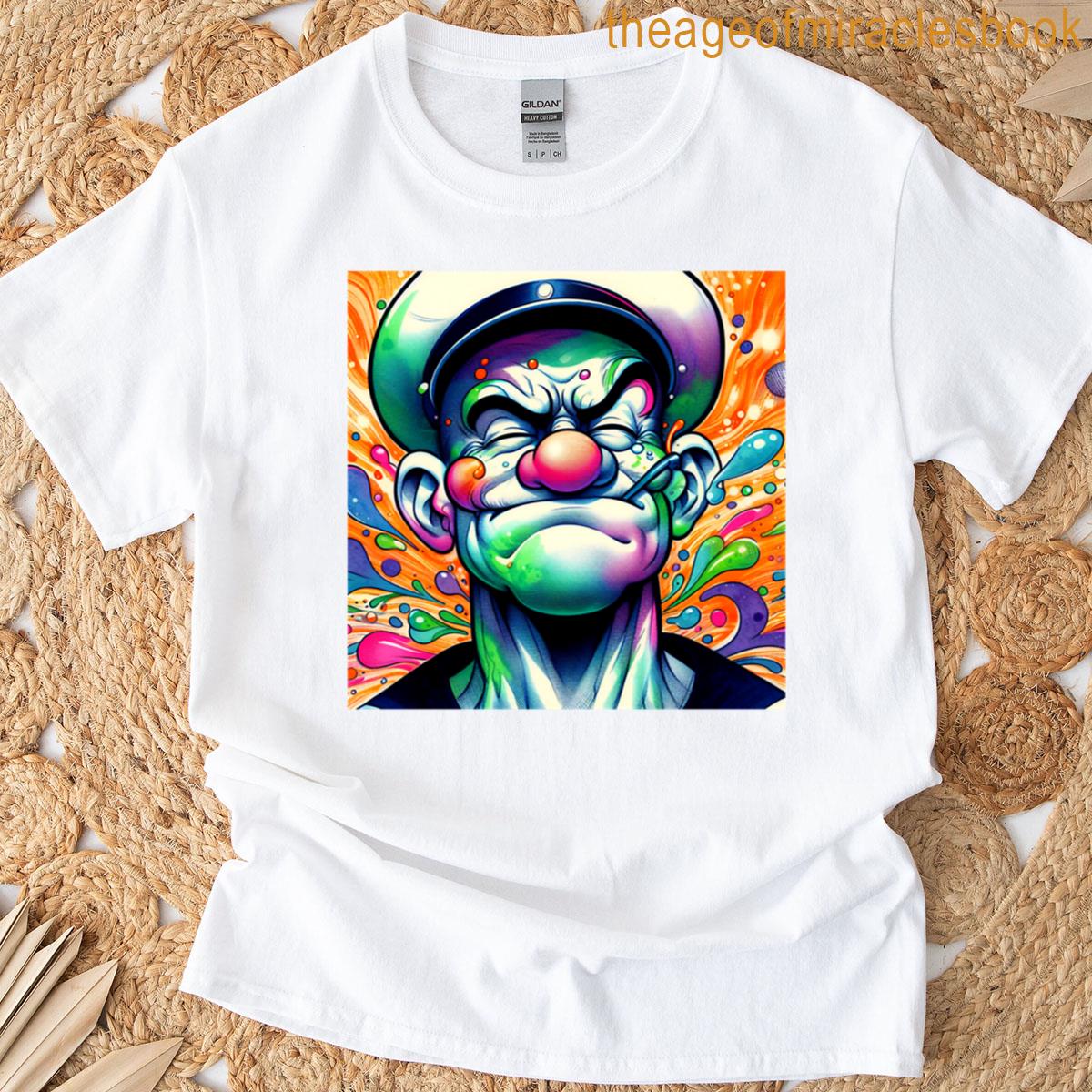 Pop Art Popeye 4 Oversized T-shirt