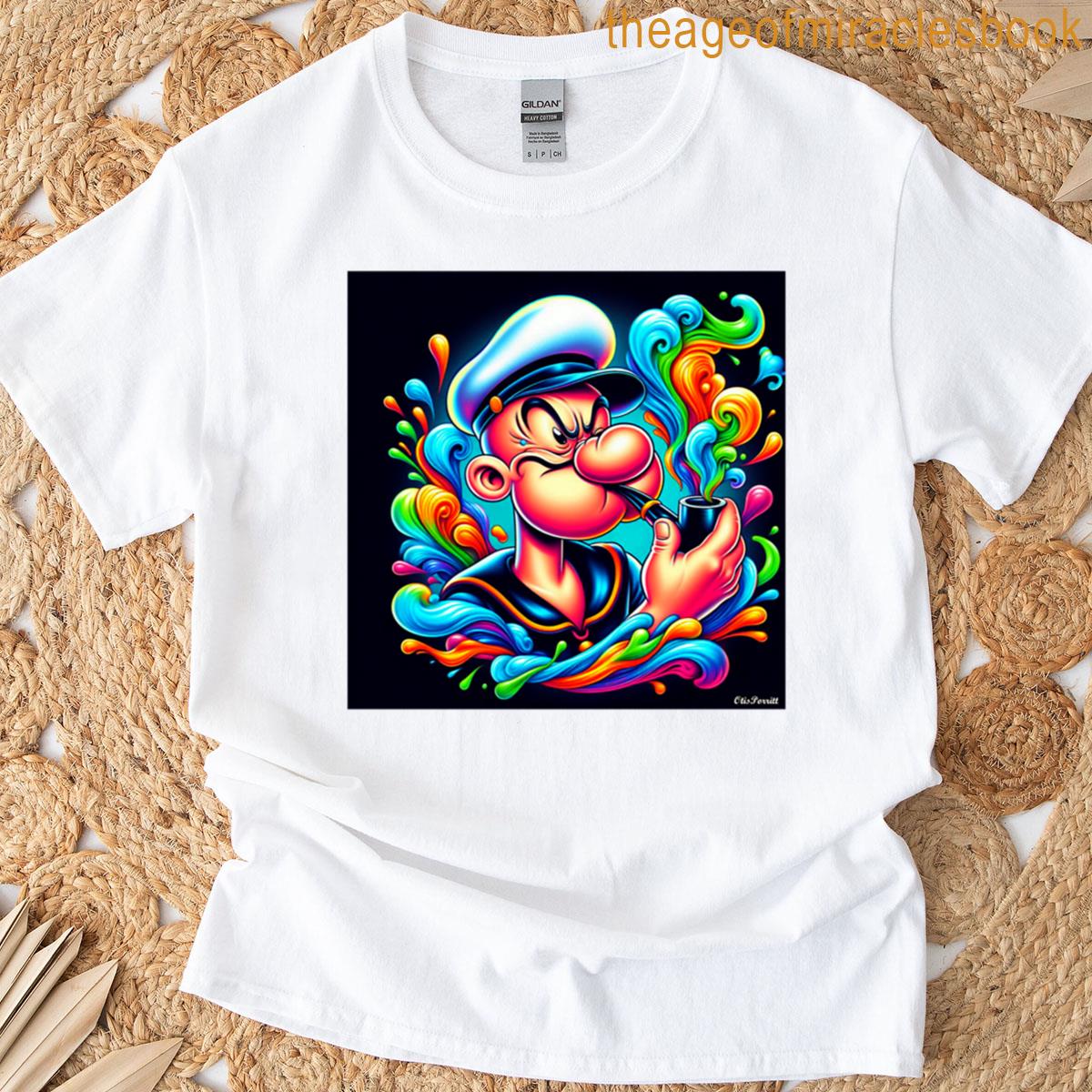 Popeye Smokin 4 T-shirt