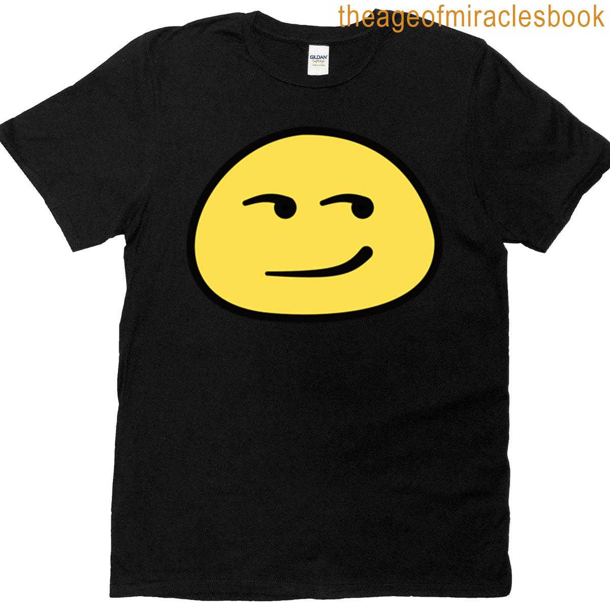 Smirking Face Emoji T-shirt