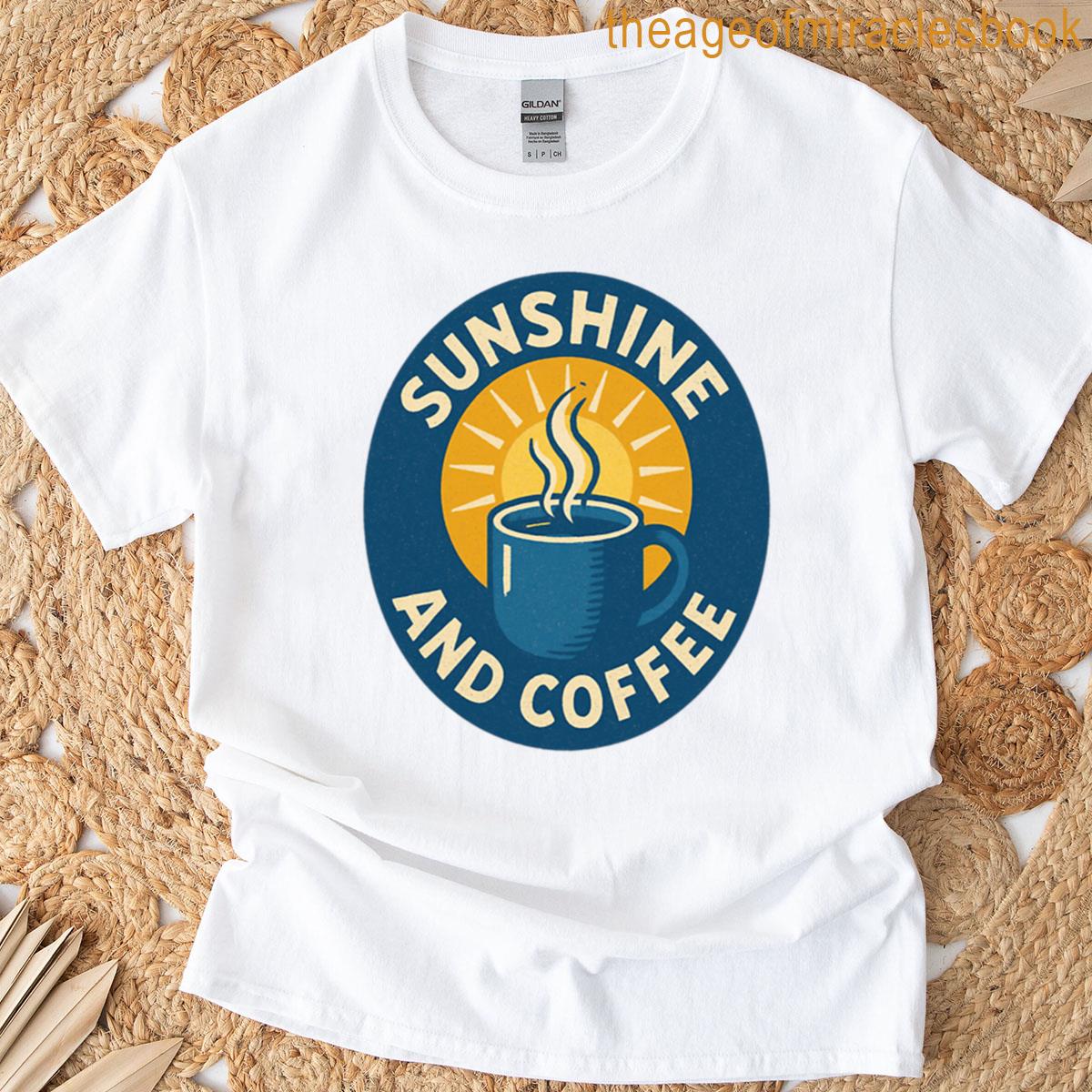 Sunshine And Coffee Oversized T-shirt