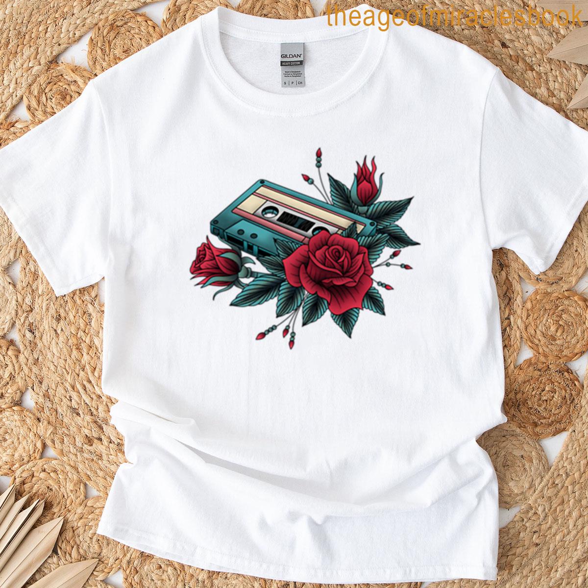 American Traditional Cassette T-shirt