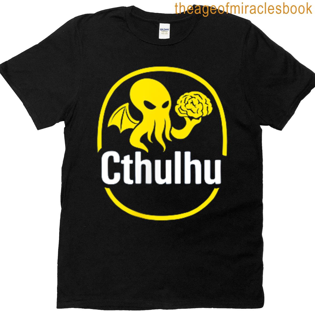 Cthulhu Banana Logo T-shirt