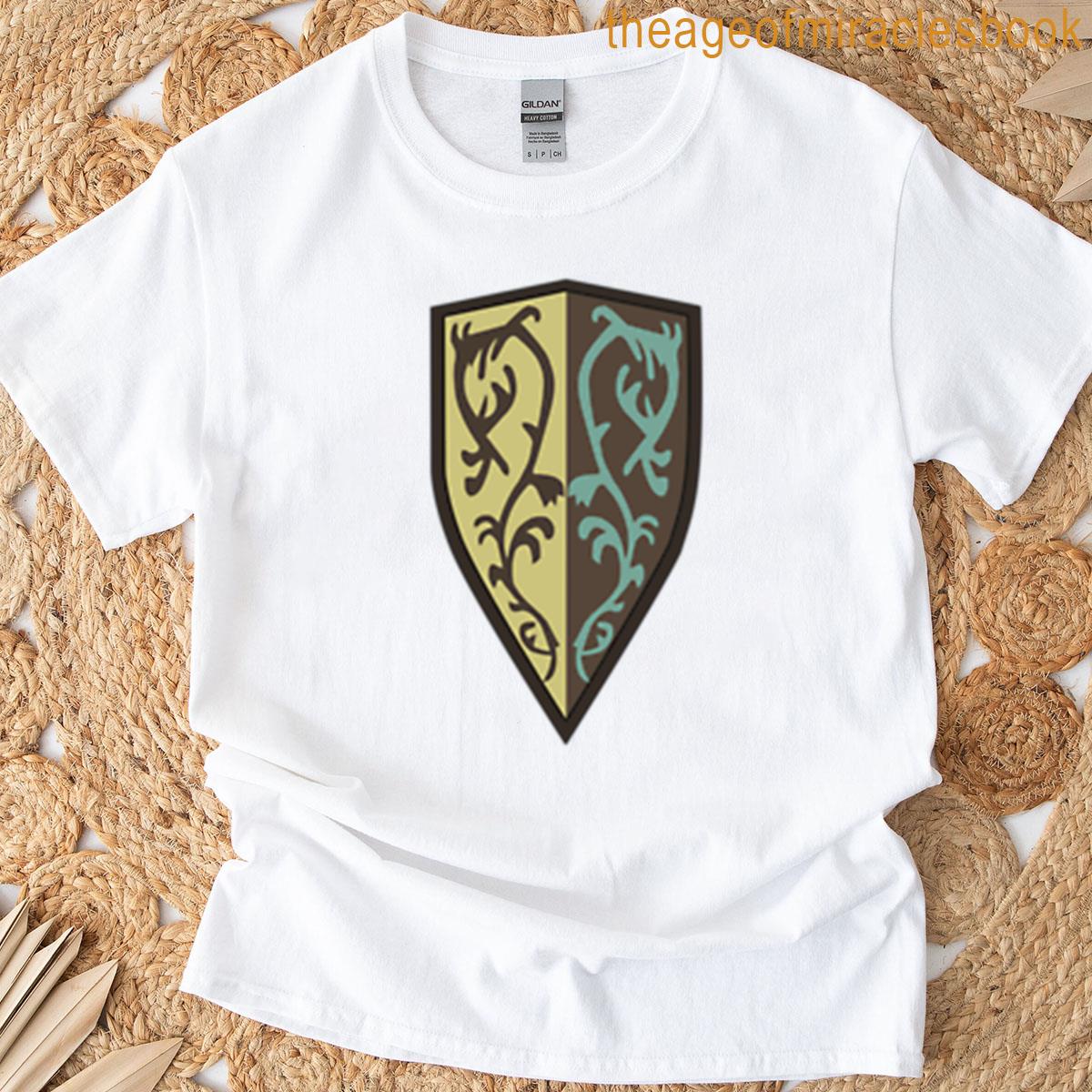 Dark Souls Grass Crest Shield Simple Logo Oversized T-shirt