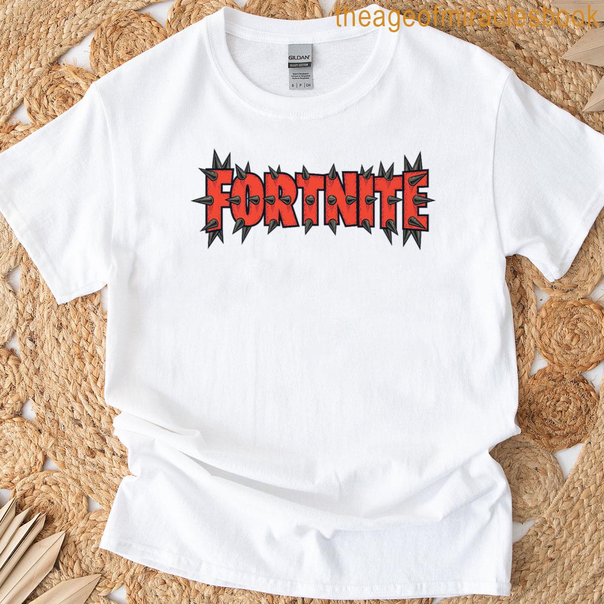 Fortnite Rust Lord Stylized Logo Premium T-shirt