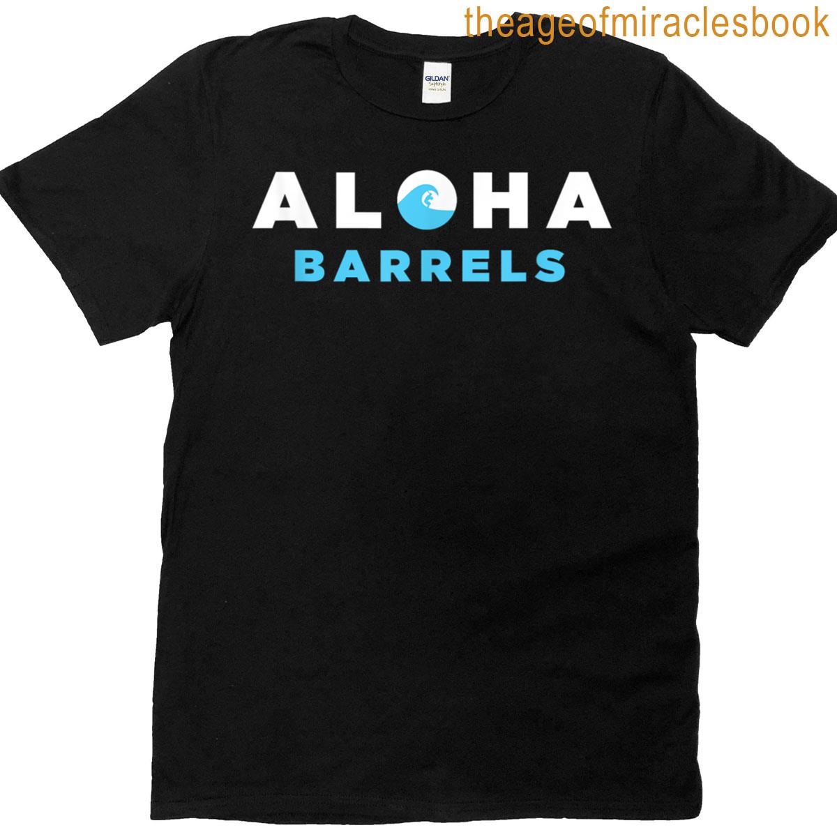 Front Back Two Logos – White Light Blue Swapped T-shirt