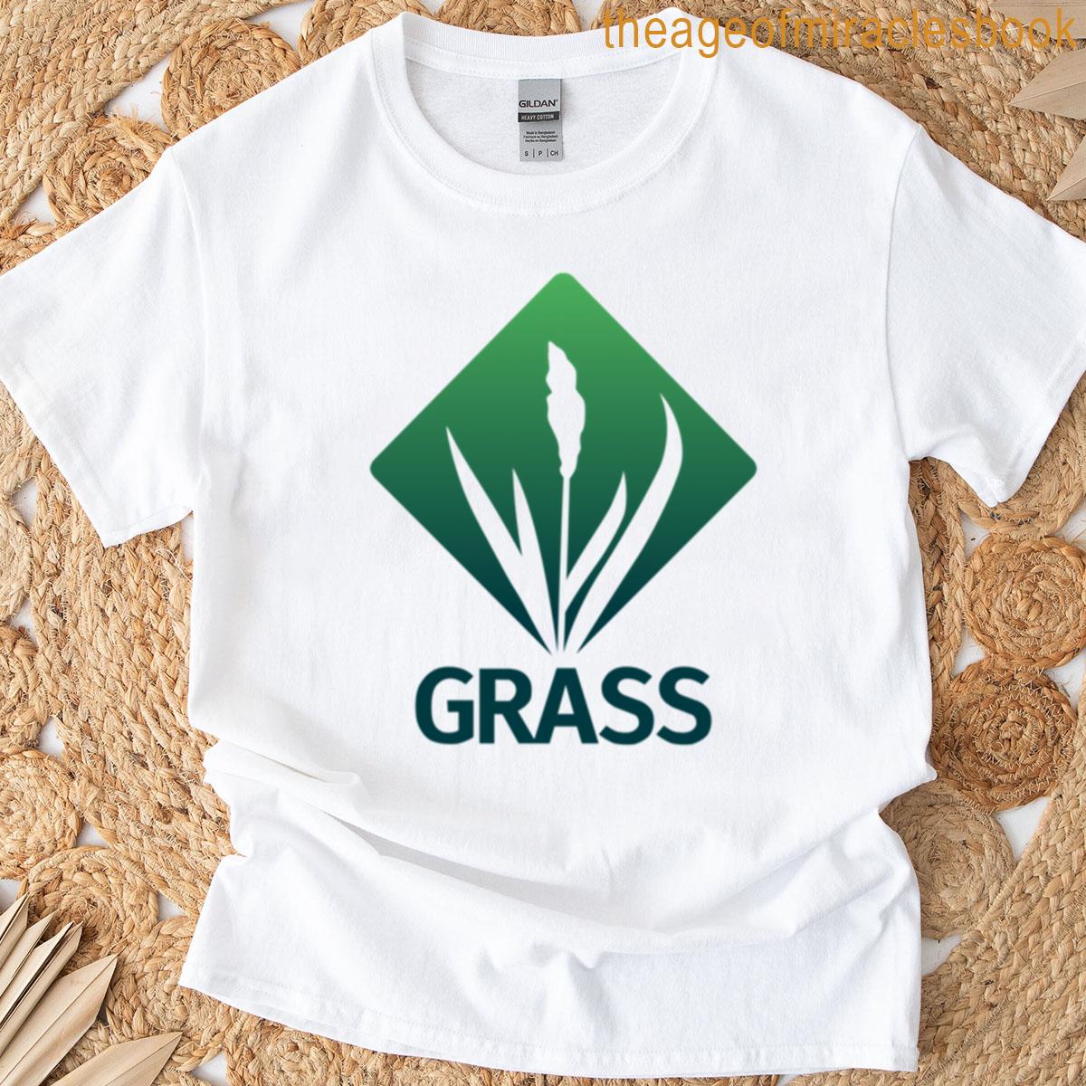 Grass Gradient Logo T-shirt