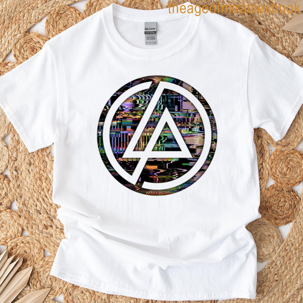 Linkin Park Logo – Old Skool – Glitch T-shirt