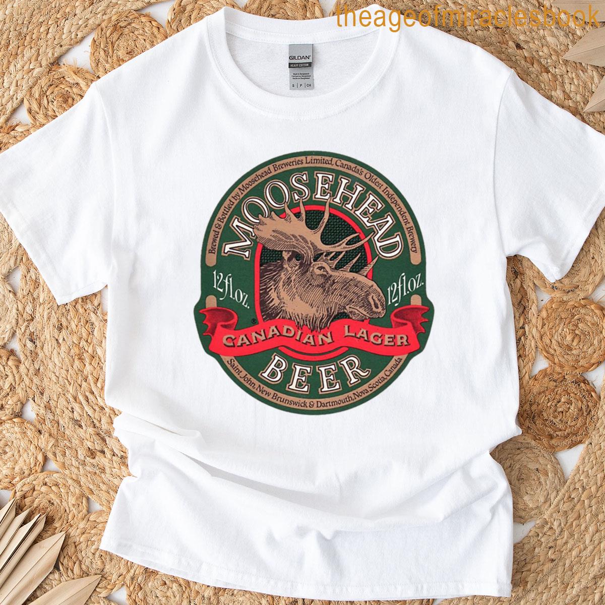 Moosehead Canadian Lager Label T-shirt