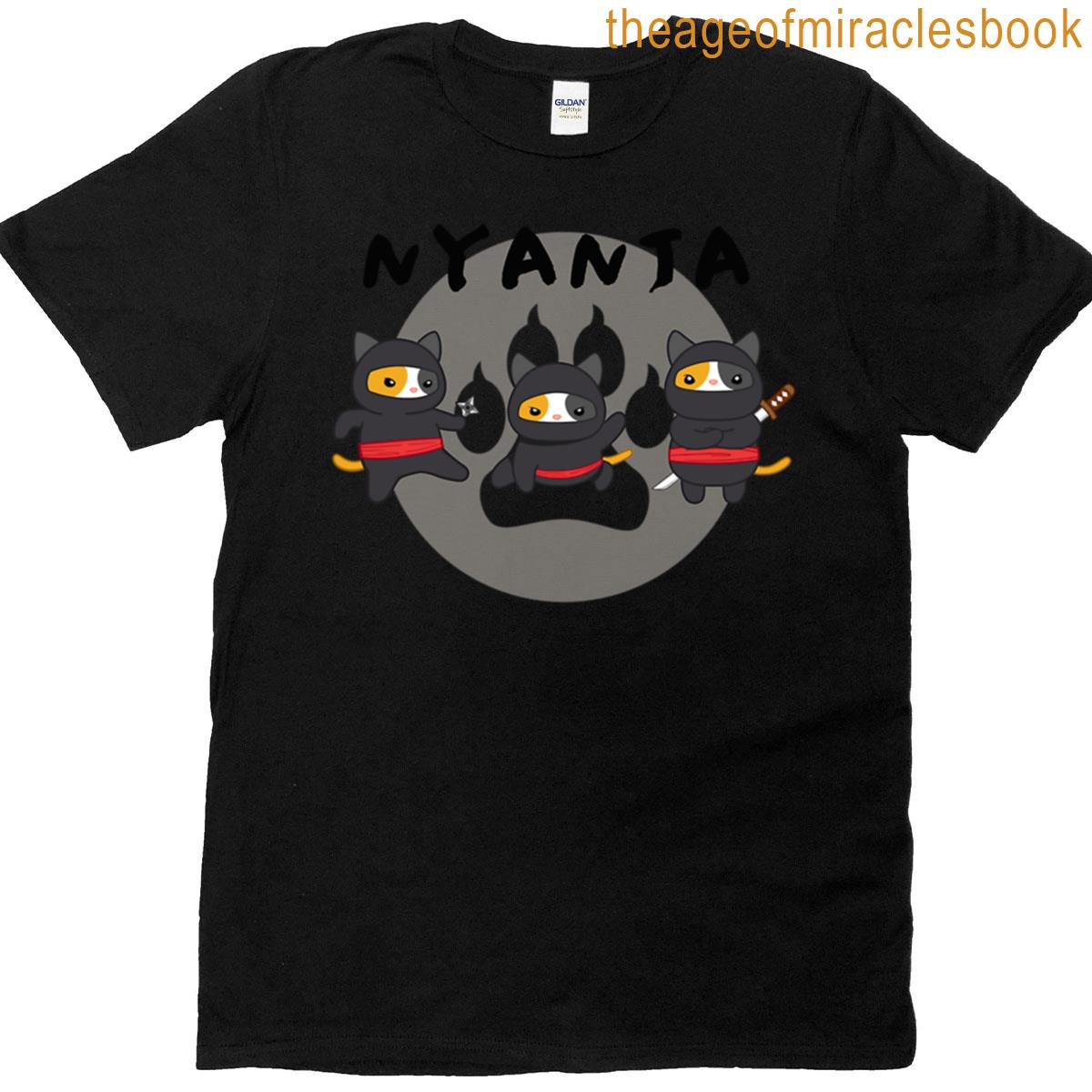 Nyanja – Ninja Cat Three T-shirt