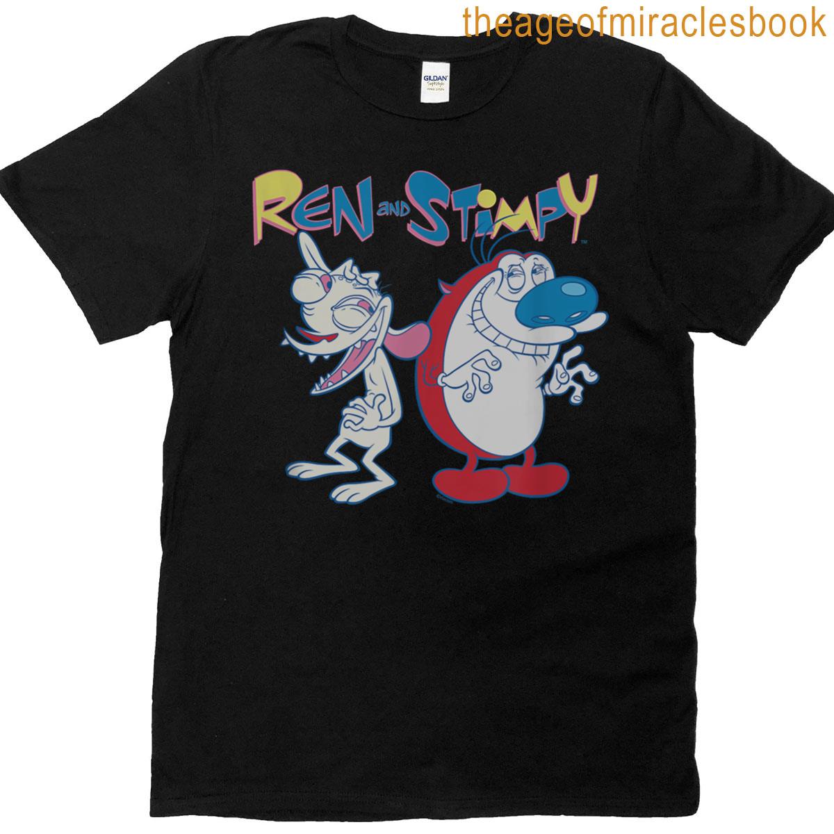 Ren And Stimpy – Character Logo T-shirt