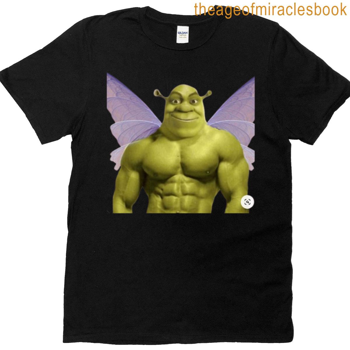 Shrek Meme – Shrek Butterfly T-shirt