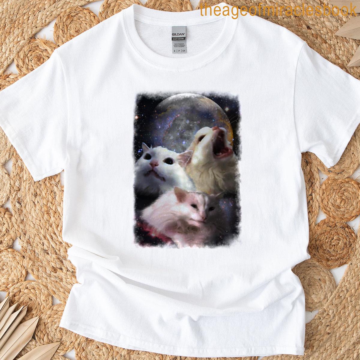 Triple Thurston Moon Cats T-shirt