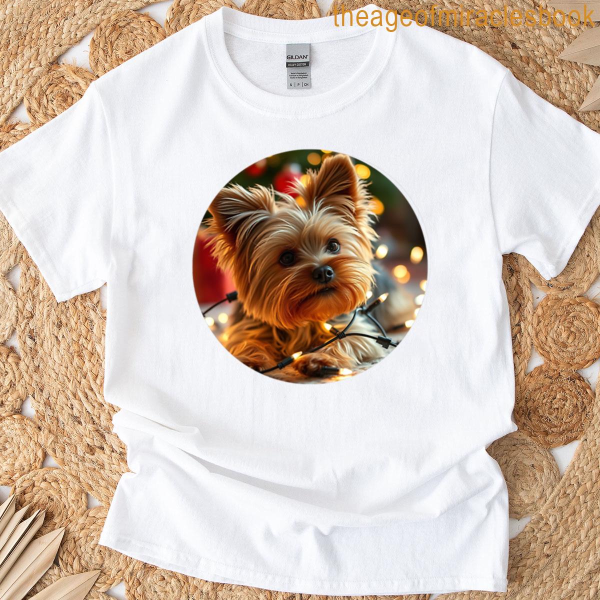 Yorkie Lights T-shirt