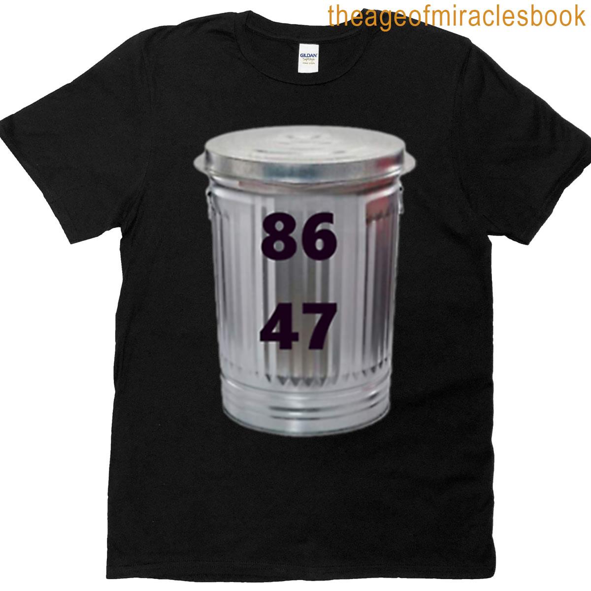 8647 Black Lettering T-shirt