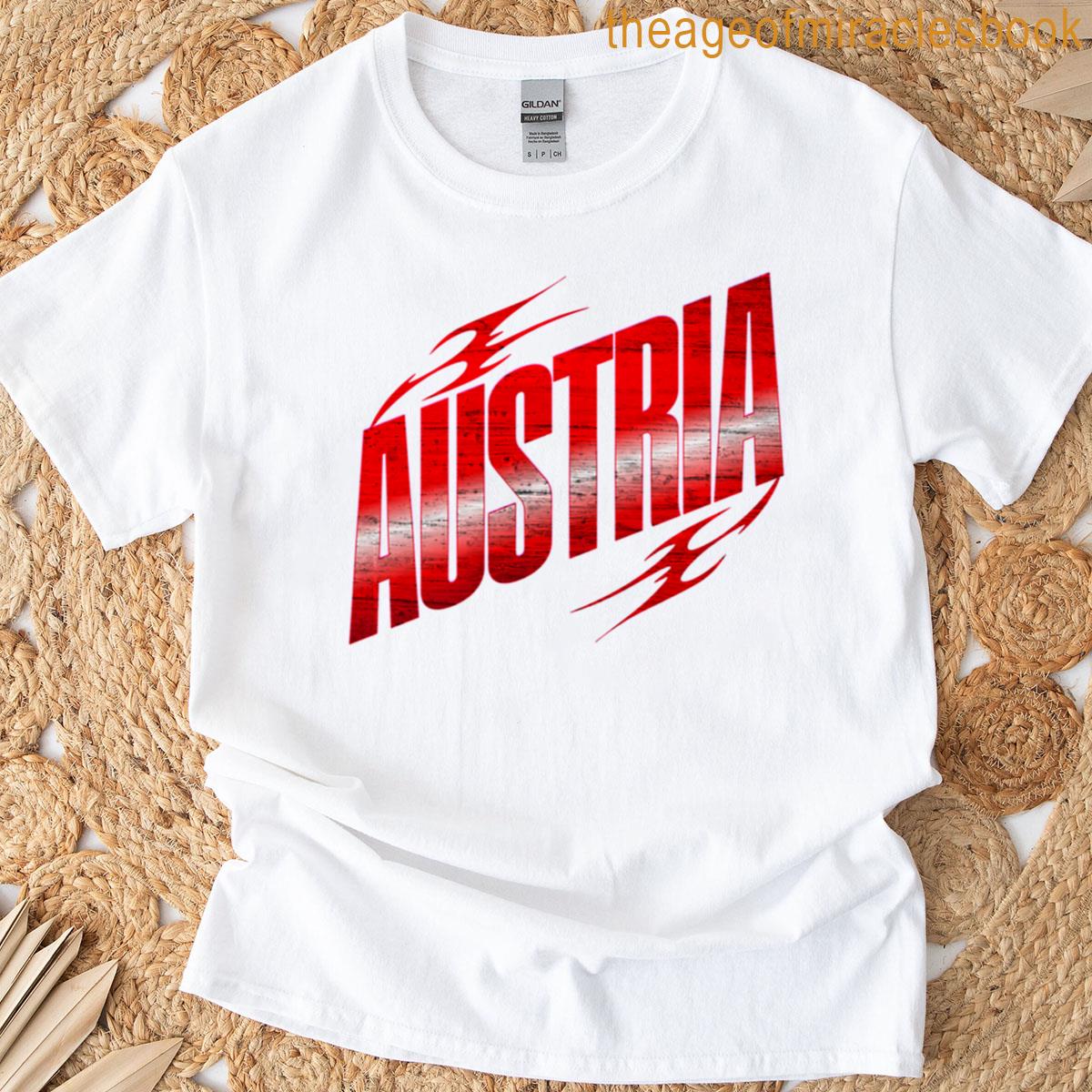 A Very Cool Austria Design Oversized T-shirt A Very Cool Austria Design Oversized T-shirt