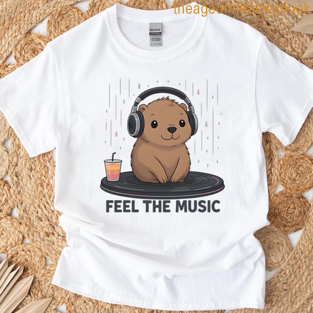 Capyboy The Chill Vibes Capybara T-shirt
