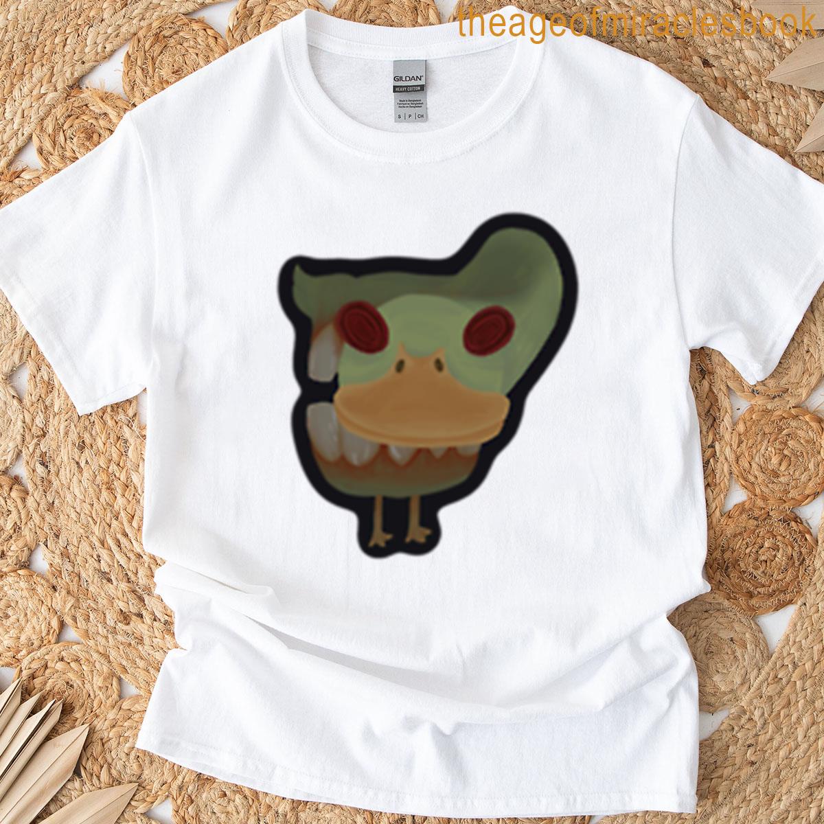Denture Duck Looking At You Colour 2 T-shirt