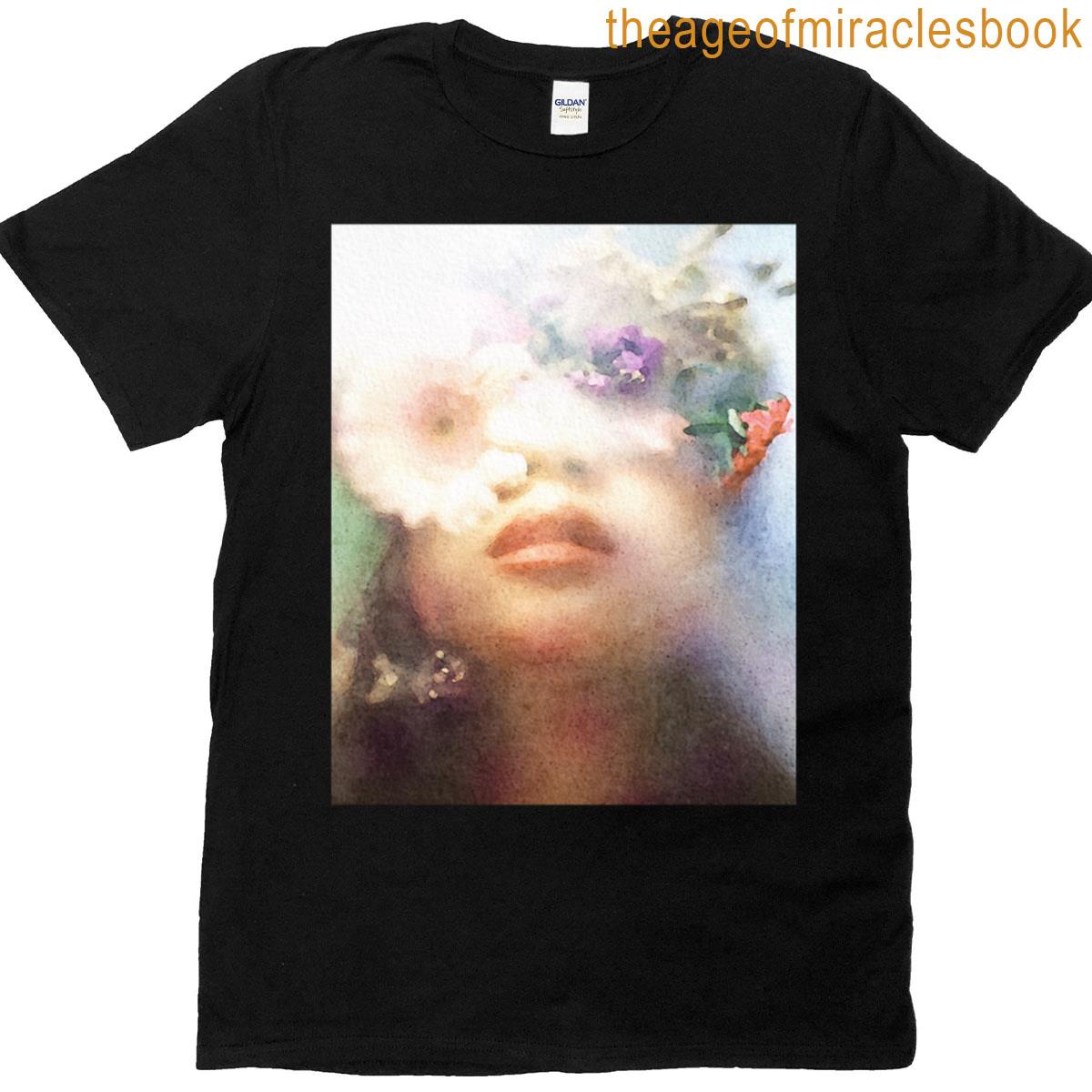 Foggy Flower Face Oversized T-shirt
