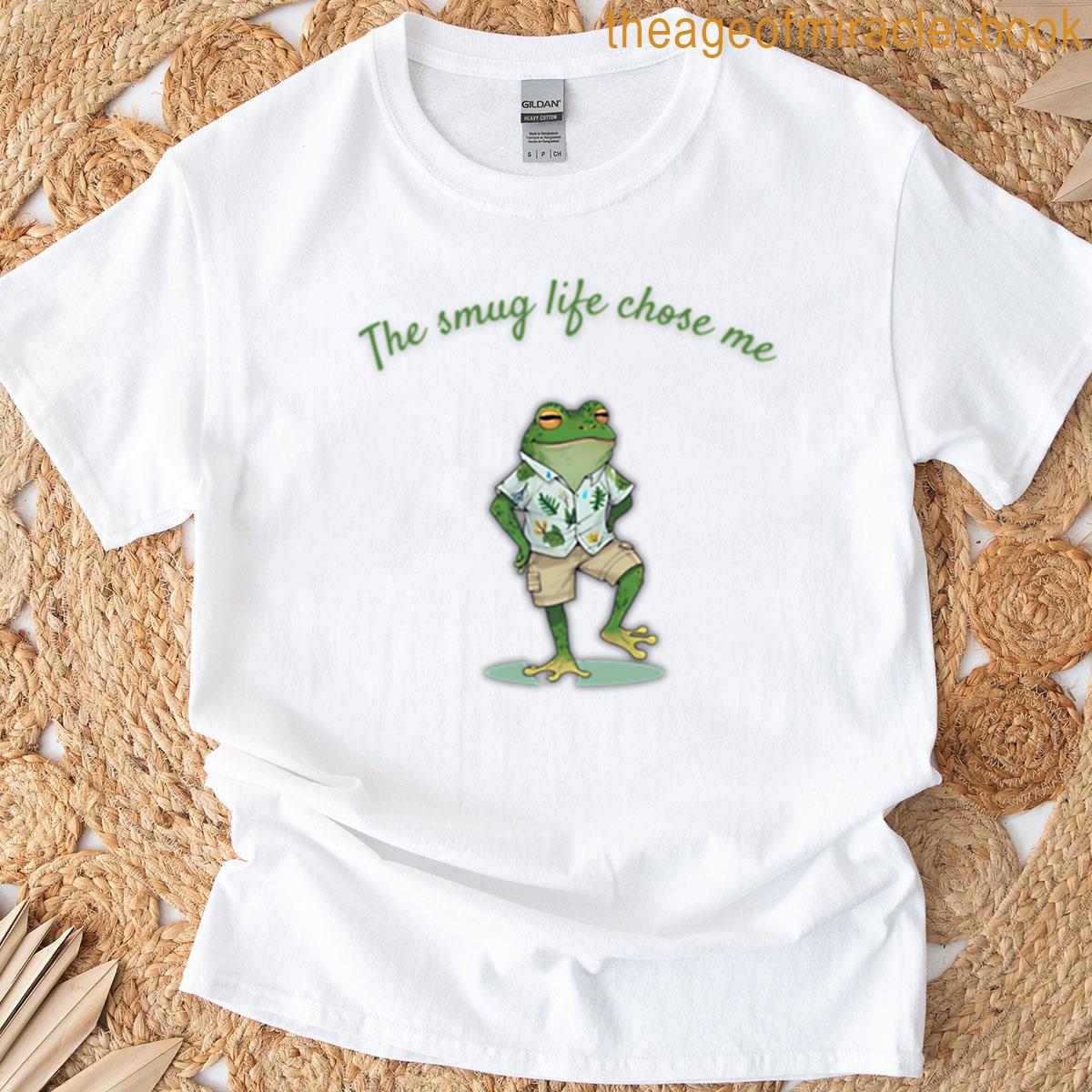 Frog Embracing Its Inevitable Smug Life T-shirt