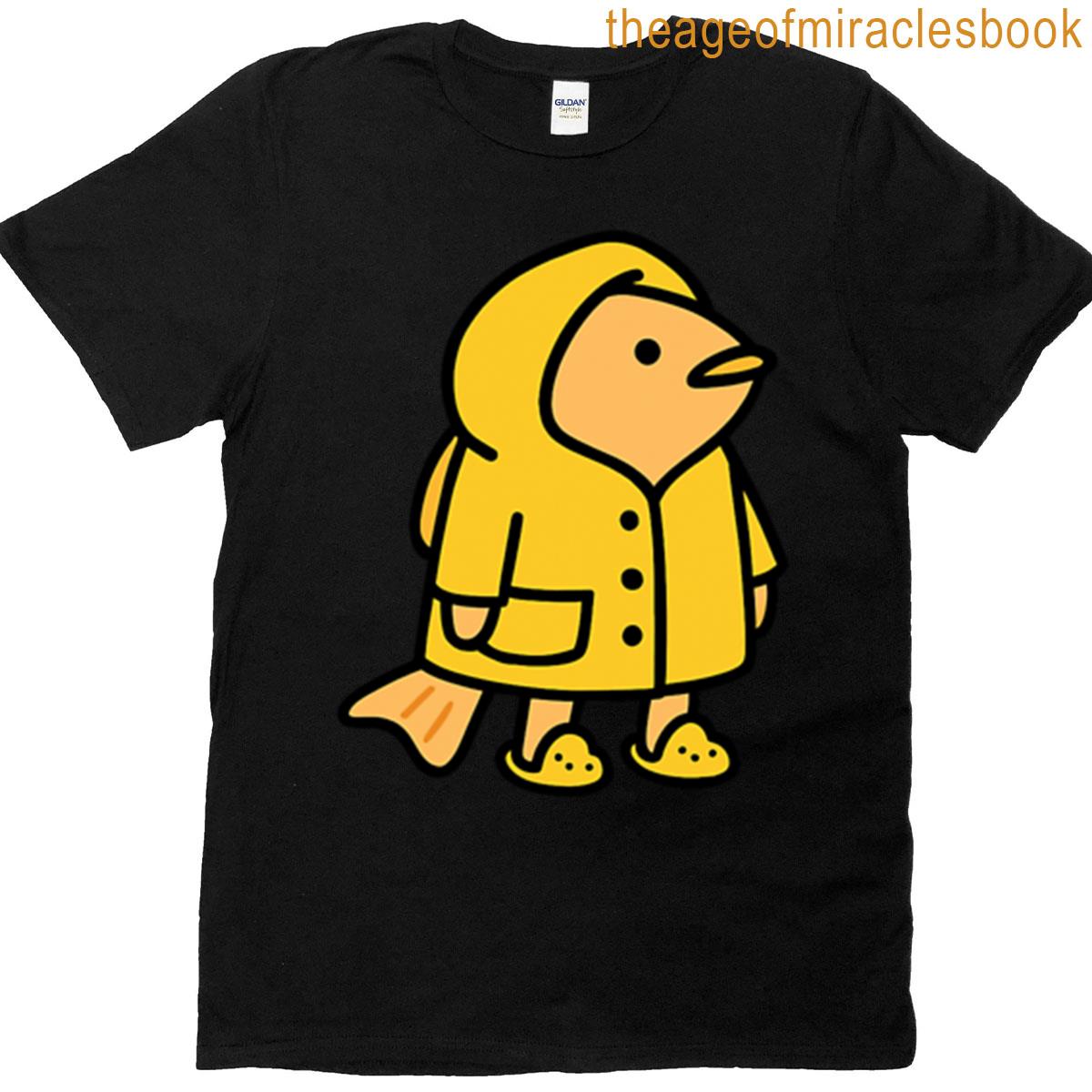 Funny Raincoat Fish T-shirt