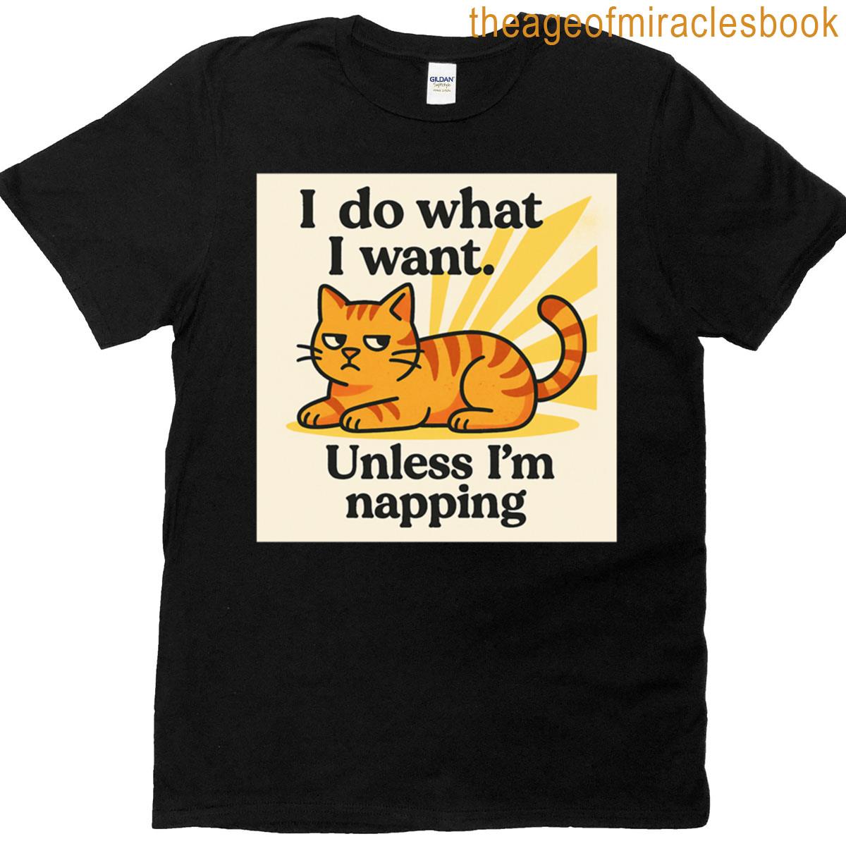 I Do What I Want Unless Im Napping Oversized T-shirt