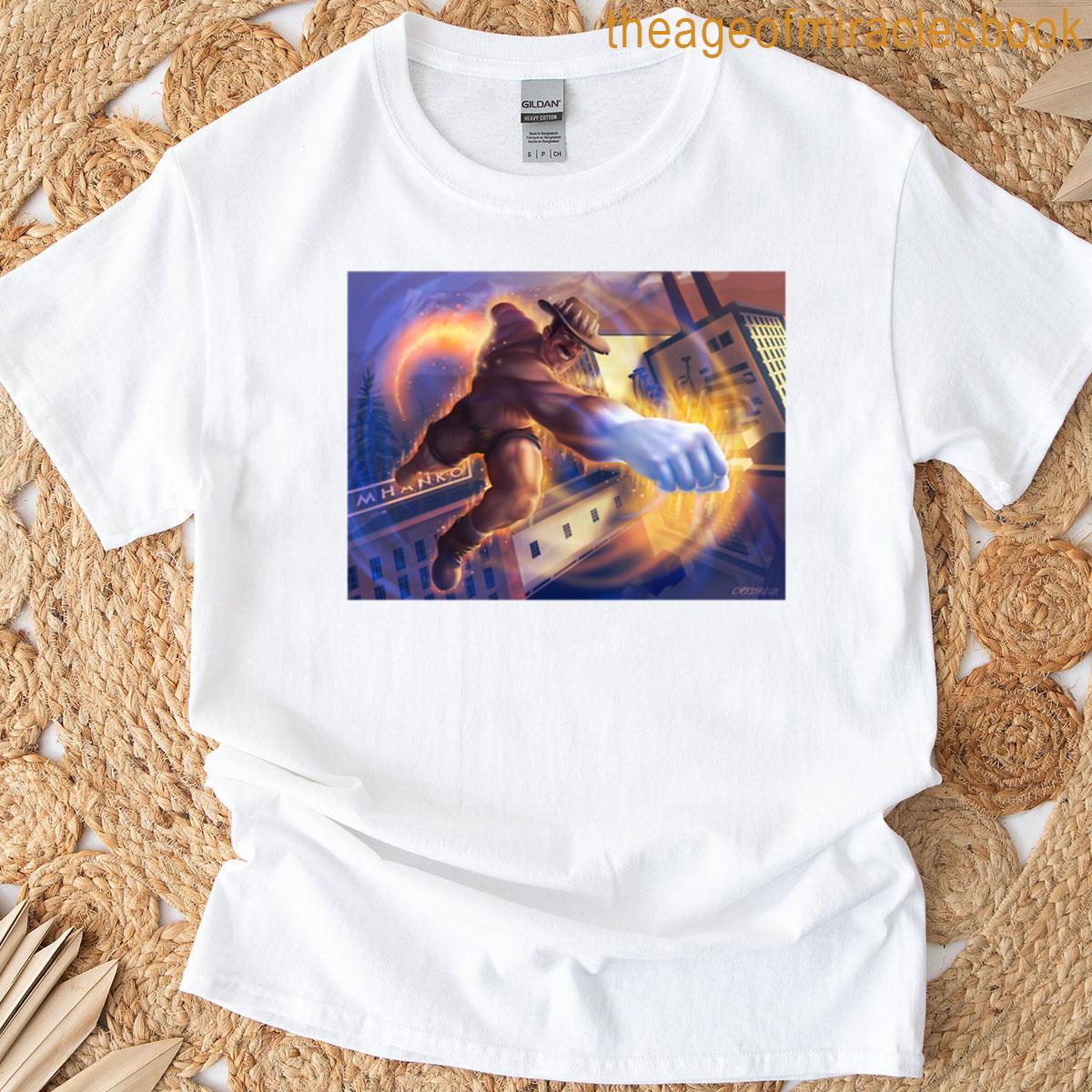 Saxton Hale Mega Punch Oversized T-shirt
