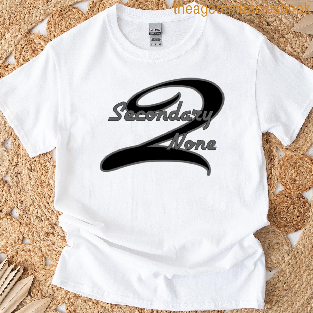 Secondary To None Team Logo Oversized T-shirt