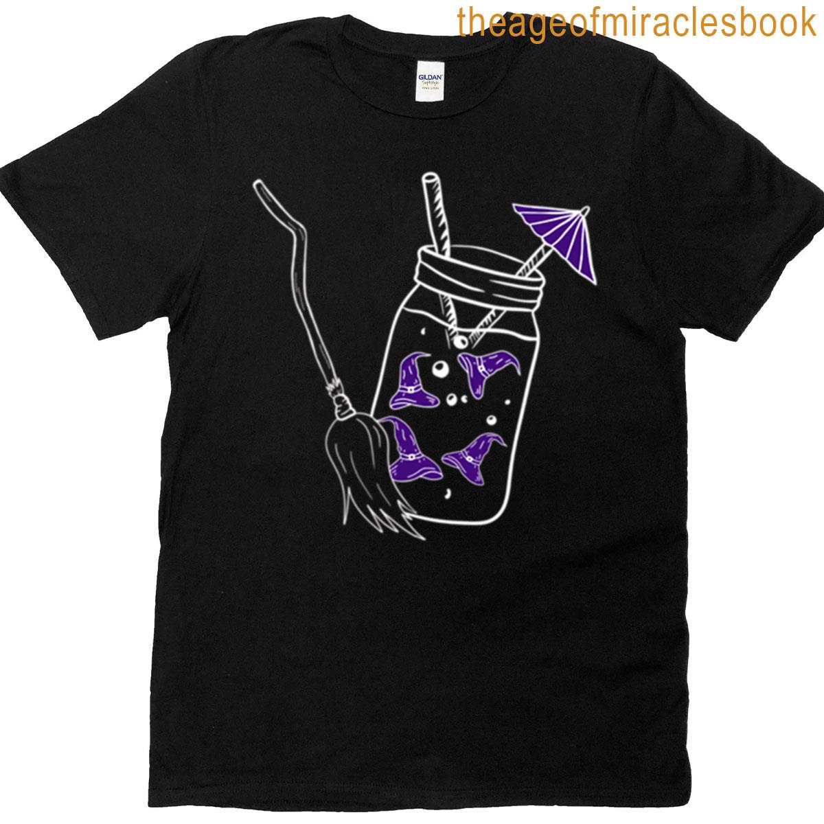 Something Witchy Jar- Purple T-shirt