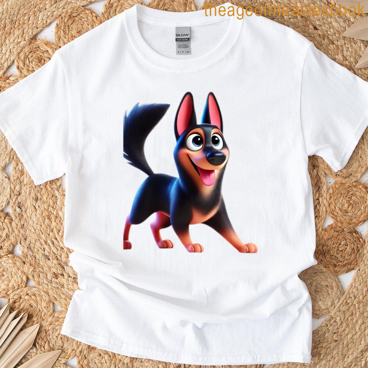Adorable Black German Shepherd T-shirt