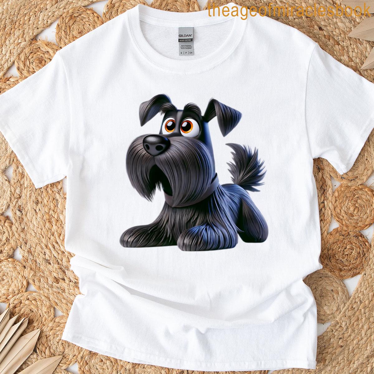 Adorable Black Russian Terrier T-shirt