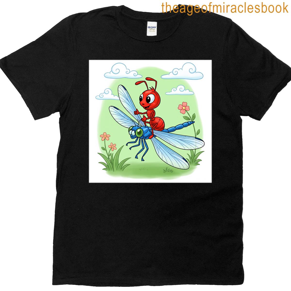 Ant On A Dragonfly T-shirt