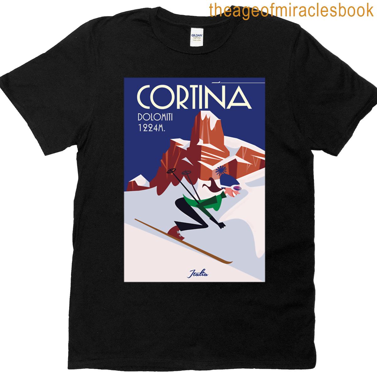 Cortina Dampezzo Ski T-shirt