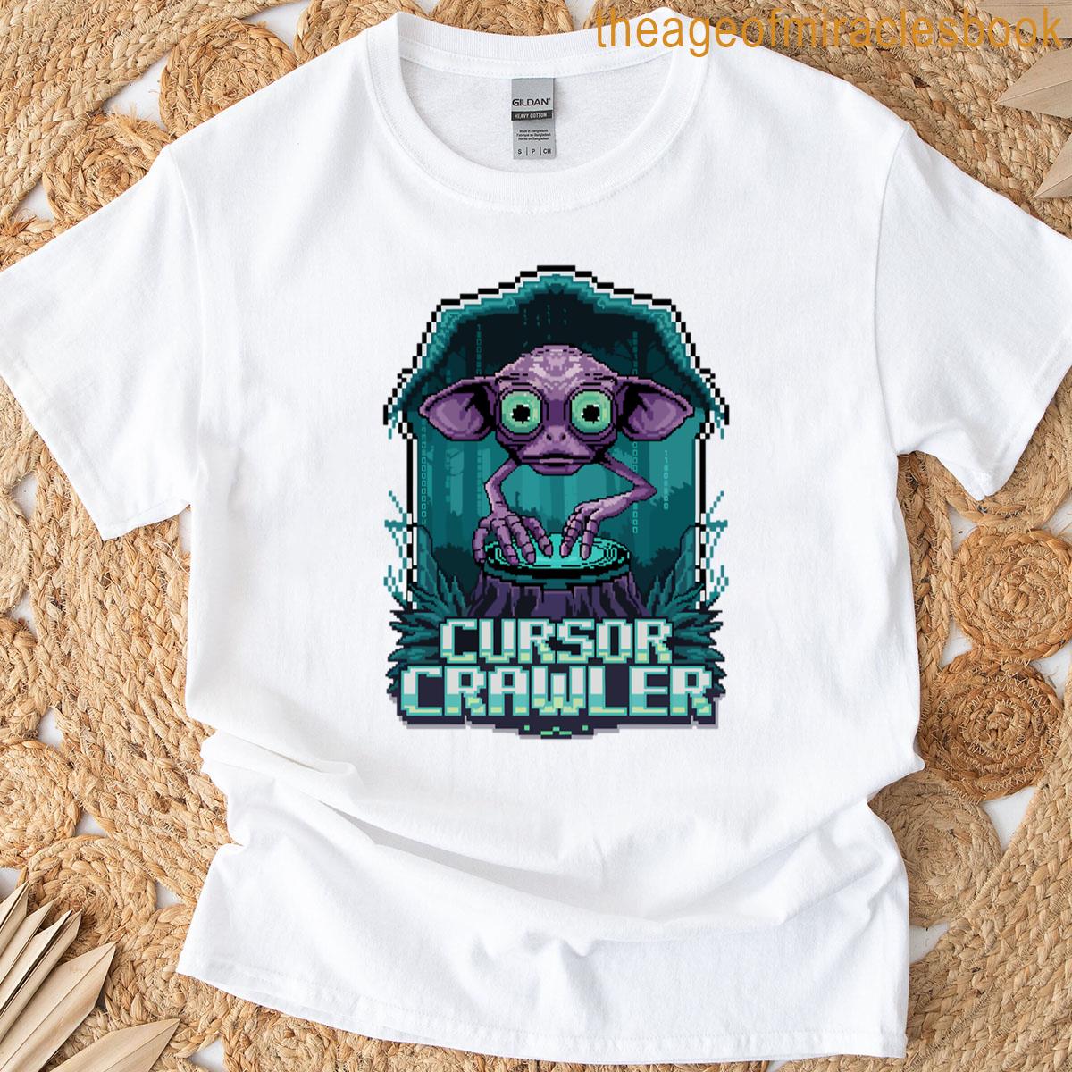 Cursor Crawler Aye-aye Hacker T-shirt