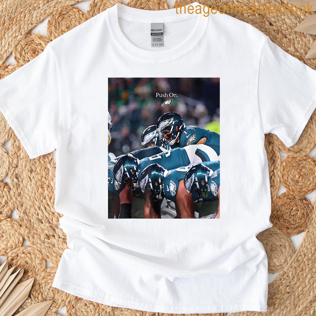 Funny Eagles Push On Design For Lovers Eagles T-shirt