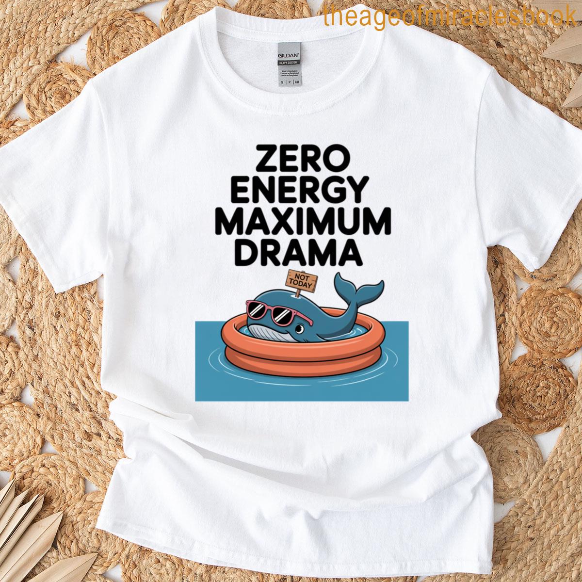 Low-energy Whale T-shirt