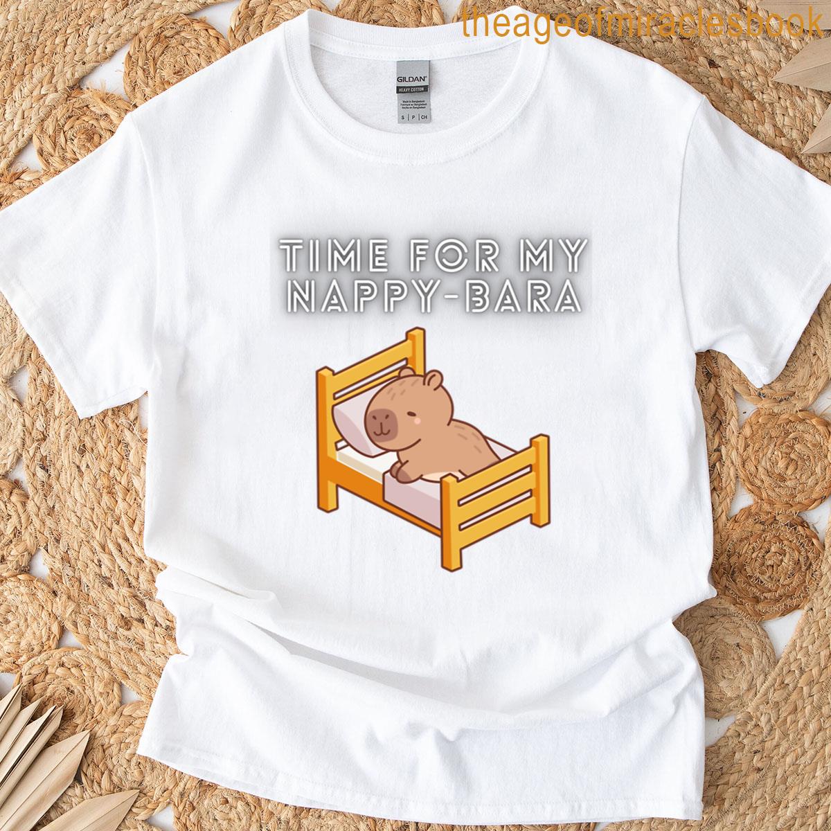 Nap Time Capybara T-shirt