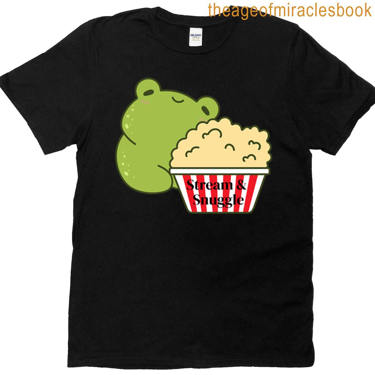 Stream Snuggle With Frog Oversized T-shirt